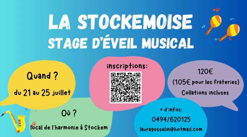 Stage d’éveil musical